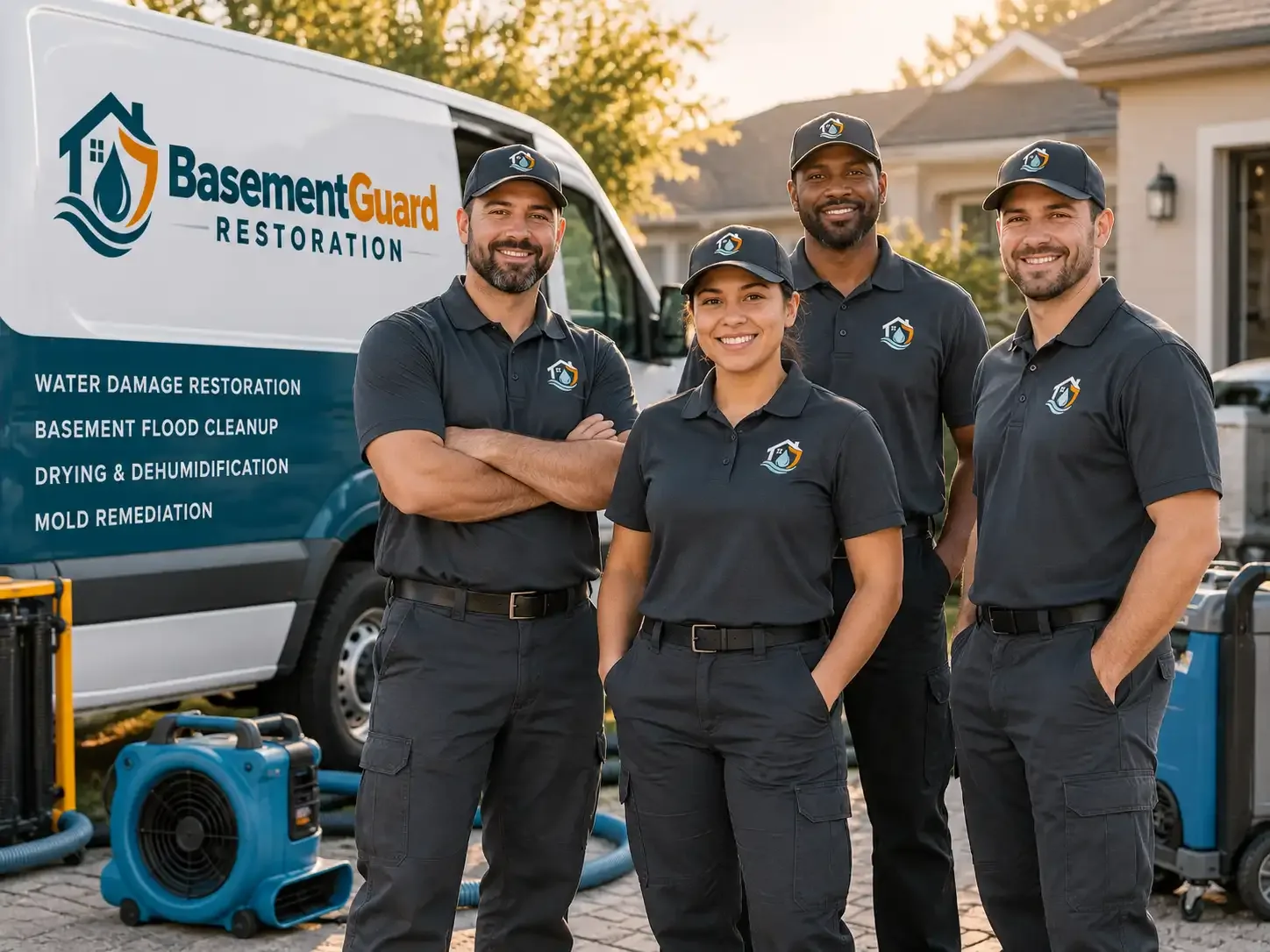 Basement Water Damage Restoration company in Caputa, SD